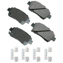 Akebono ACT822B Disc Brake Pad Set - Front