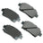 Akebono ACT822 Disc Brake Pad Set - Front