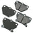 Akebono ACT823 Disc Brake Pad Set - Rear