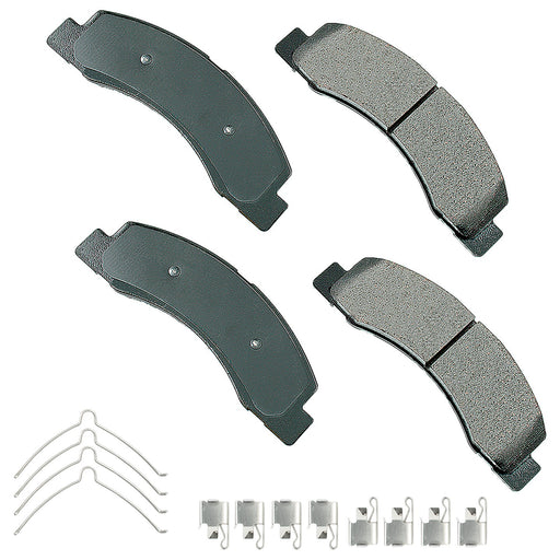 Akebono ACT824 Disc Brake Pad Set - Front