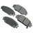 Akebono ACT829 Disc Brake Pad Set - Front