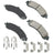 Akebono ACT834A Disc Brake Pad Set - Rear