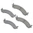 Akebono ACT859 Disc Brake Pad Set - Front