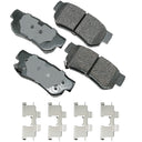 Akebono ACT863A Disc Brake Pad Set - Rear