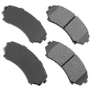 Akebono ACT867 Disc Brake Pad Set - Front