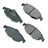 Akebono ACT869 Disc Brake Pad Set - Front