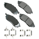 Akebono ACT888B Disc Brake Pad Set - Front