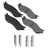 Akebono ACT897 Disc Brake Pad Set - Front