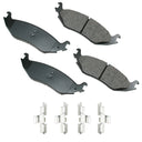 Akebono ACT898 Disc Brake Pad Set - Rear