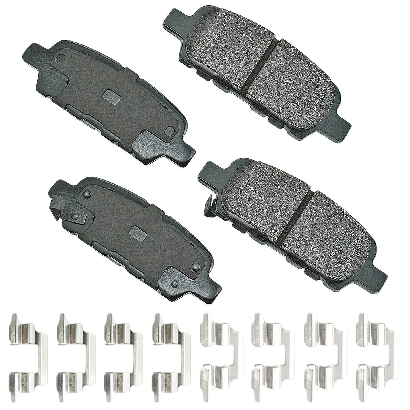 Akebono ACT905A Disc Brake Pad Set - Rear