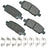 Akebono ACT905A Disc Brake Pad Set - Rear