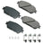 Akebono ACT908A Disc Brake Pad Set - Front
