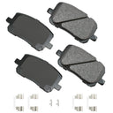 Akebono ACT923A Disc Brake Pad Set - Front