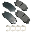 Akebono ACT924B Disc Brake Pad Set - Front