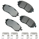 Akebono ACT929A Disc Brake Pad Set - Front