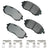Akebono ACT929A Disc Brake Pad Set - Front