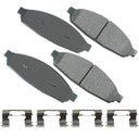 Akebono ACT931 Disc Brake Pad Set - Front