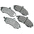 Akebono ACT941 Disc Brake Pad Set - Front