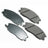 Akebono ACT955 Disc Brake Pad Set - Front