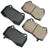 Akebono ACT960 Disc Brake Pad Set - Front