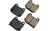 Akebono ACT961 Disc Brake Pad Set - Rear