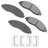Akebono ACT962 Disc Brake Pad Set - Front