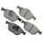 Akebono ACT970 Disc Brake Pad Set - Front