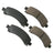 Akebono ACT974A Disc Brake Pad Set - Rear