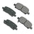 Akebono ACT999 Disc Brake Pad Set - Rear