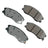 Akebono ASP1264 Disc Brake Pad Set - Front
