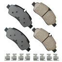 Akebono ASP1775 Disc Brake Pad Set - Rear