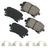 Akebono EUR1018B Disc Brake Pad Set - Rear