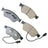 Akebono EUR1024 Disc Brake Pad Set - Front