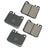 Akebono EUR1072 Disc Brake Pad Set - Front