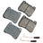 Akebono EUR1121 Disc Brake Pad Set - Front
