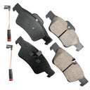 Akebono EUR1122 Disc Brake Pad Set - Rear