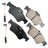 Akebono EUR1122 Disc Brake Pad Set - Rear