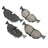 Akebono EUR1239 Disc Brake Pad Set - Rear