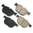 Akebono EUR1294 Disc Brake Pad Set - Front