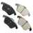 Akebono EUR1306 Disc Brake Pad Set - Front