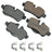 Akebono EUR1309A Disc Brake Pad Set - Rear