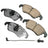 Akebono EUR1322 Disc Brake Pad Set - Front