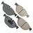 Akebono EUR1409 Disc Brake Pad Set - Front