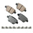 Akebono EUR1456 Disc Brake Pad Set - Rear