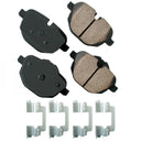 Akebono EUR1473 Disc Brake Pad Set - Rear