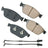 Akebono EUR1546 Disc Brake Pad Set - Front