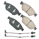 Akebono EUR1549 Disc Brake Pad Set - Front