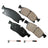 Akebono EUR1629 Disc Brake Pad Set - Front
