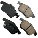 Akebono EUR1721A Disc Brake Pad Set - Front