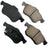 Akebono EUR1721A Disc Brake Pad Set - Front